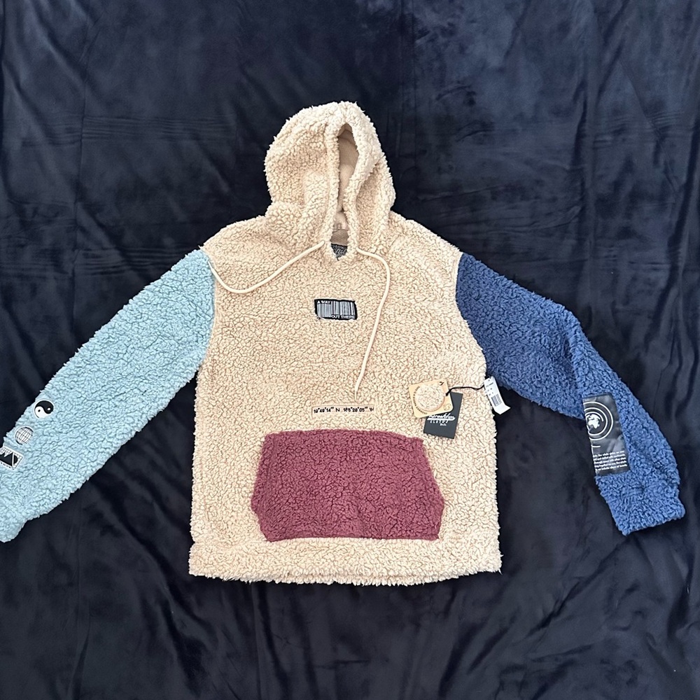 Brooklyn Cloth Sherpa Garment in Cream